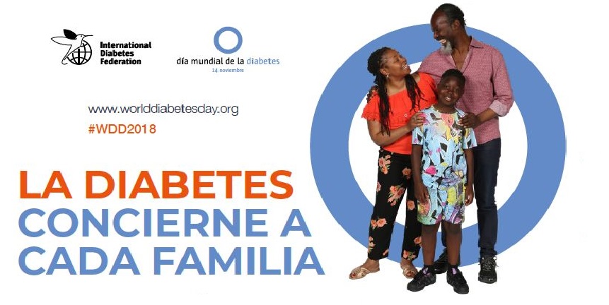 La familia, protagonista del Día Mundial de la Diabetes 2018