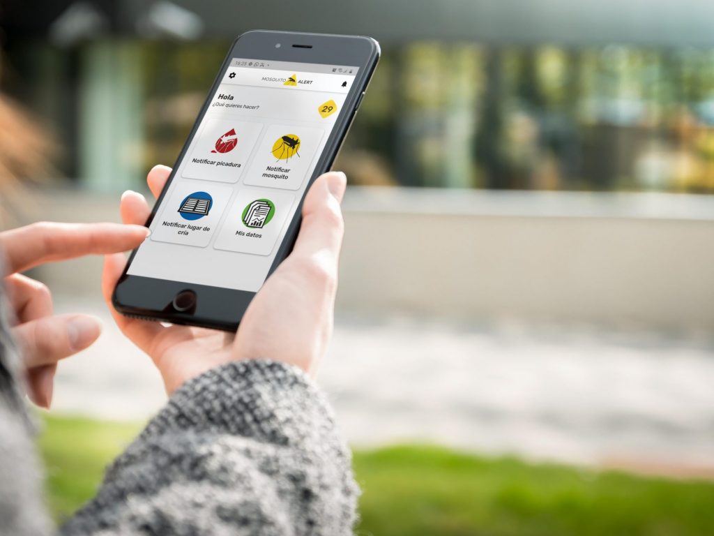 La app Mosquito Alert ya permite avisar cuando nos pica un mosquito e incorpora dos nuevas especies de mosquito invasor