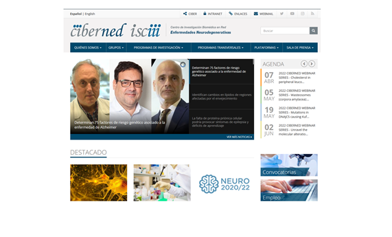 CIBERNED renueva su página web CIBERNED renueva su página web