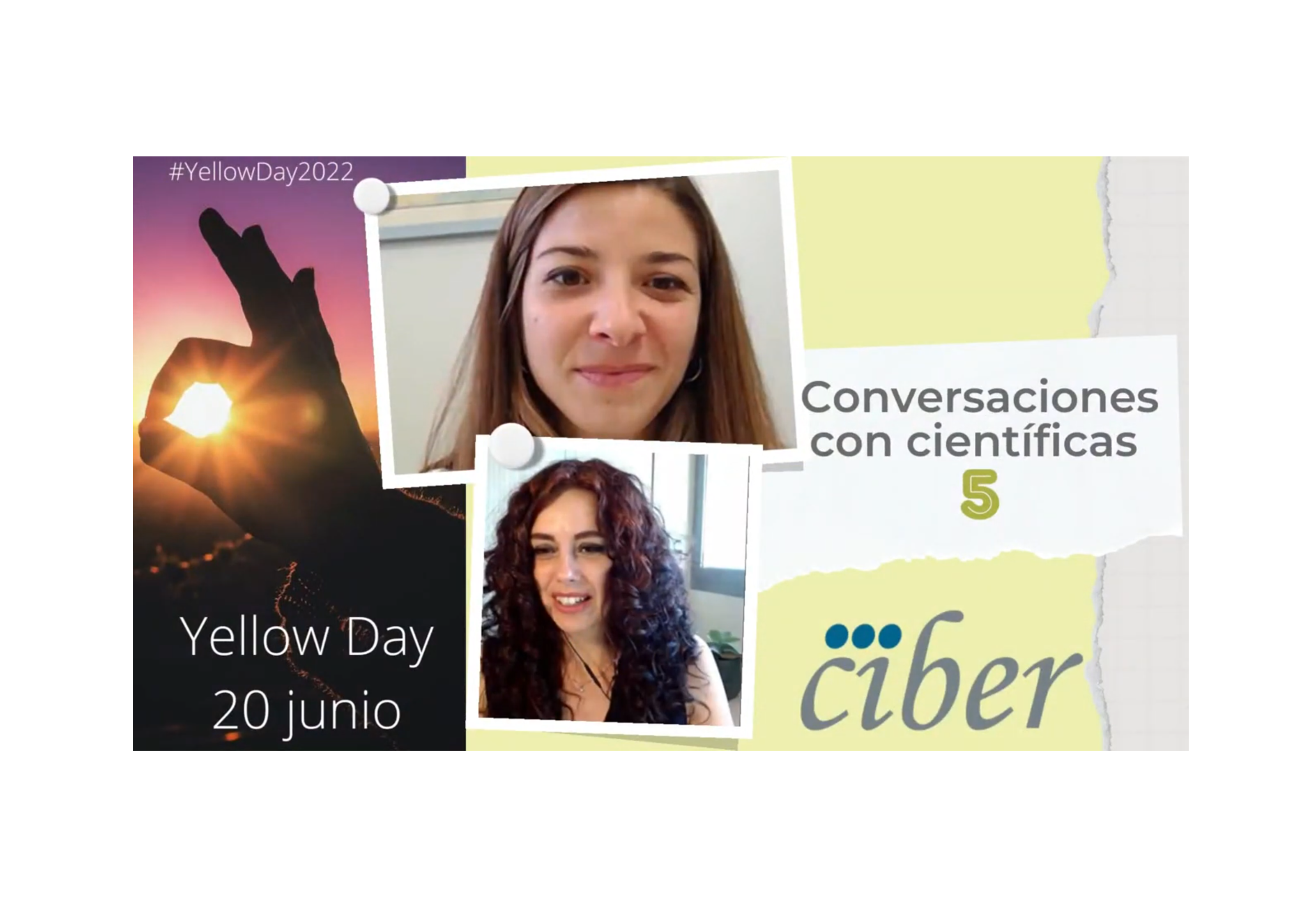 María LLorens y Gisela Mezquida nos hablan de la felicidad en el 'Yellow day'