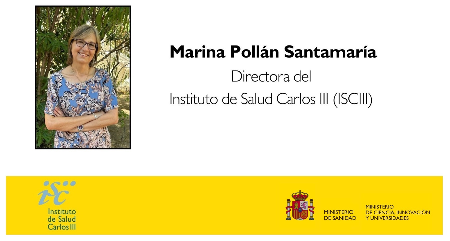 Marina Pollán es nombrada nueva directora general del Instituto de Salud Carlos III
