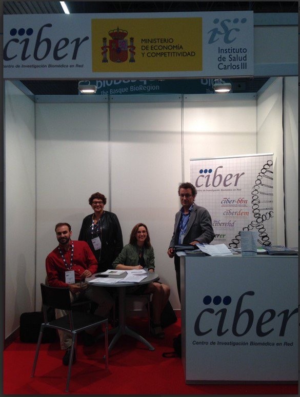 El CIBER participa en Biospain, uno de los mayores eventos mundiales de la industria biotecnológica