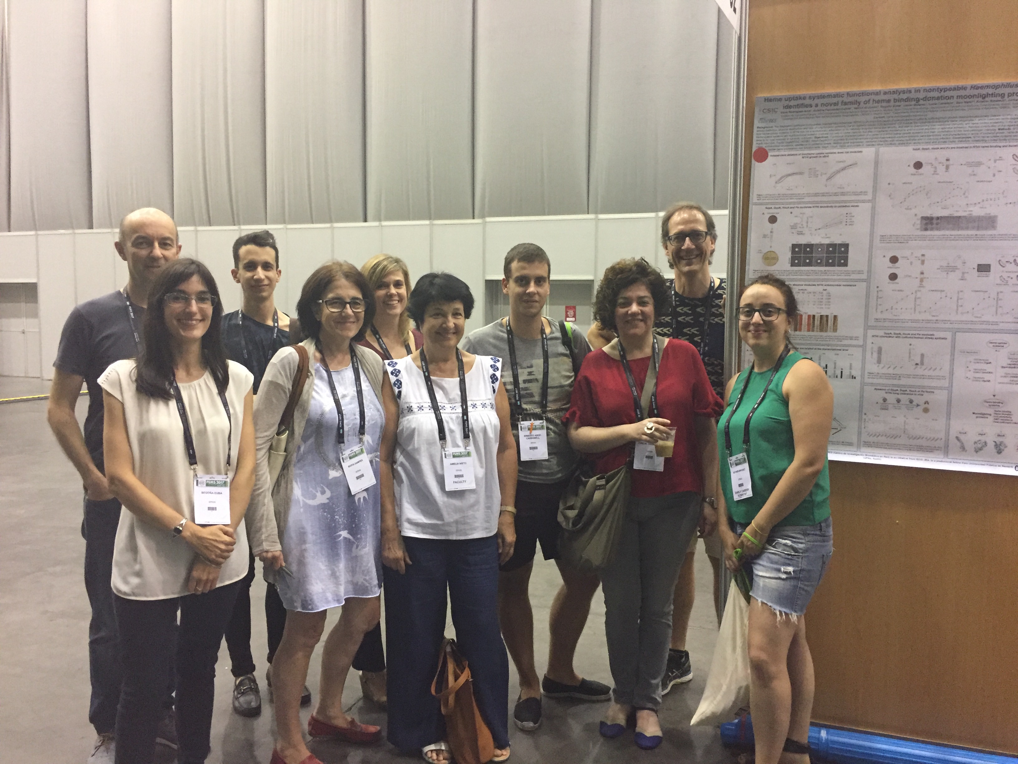 Amplia representación de CIBERES en el 7º Congreso de la Federación Europea de Sociedades de Microbiología (FEMS)